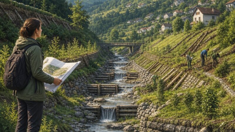 Amenajarea torenților: prevenirea eroziunii și protecția comunităților