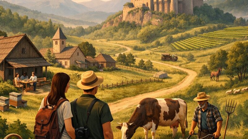 Analiză a potențialului turismului rural și agroturismului în județul Hunedoara