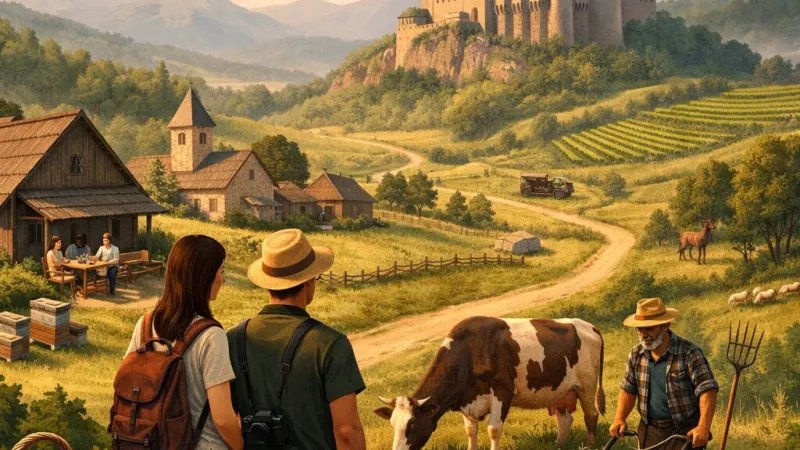 Analiză a potențialului turismului rural și agroturismului în județul Hunedoara