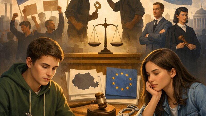 Analiza conflictelor de muncă în legislația românească și europeană