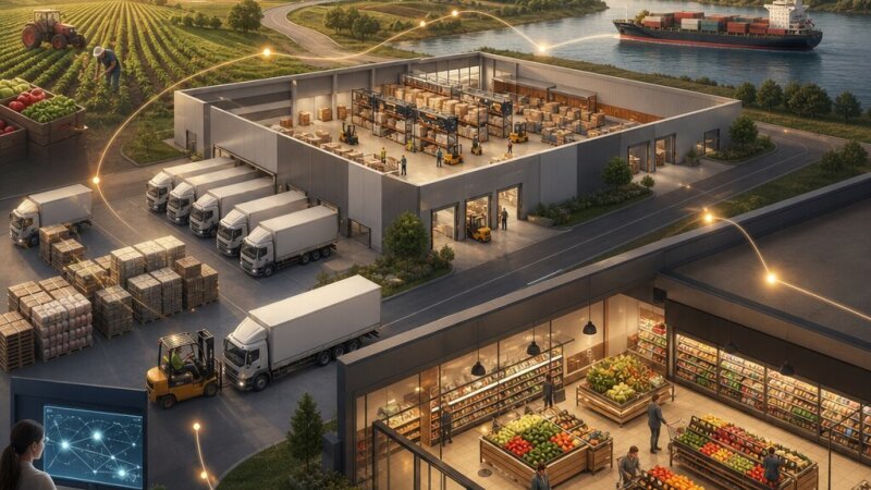Analiză detaliată a structurii unui sistem logistic: Studiu de caz Kaufland România