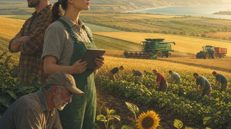 Analiza forței de muncă în agricultura Regiunii Sud-Est a României
