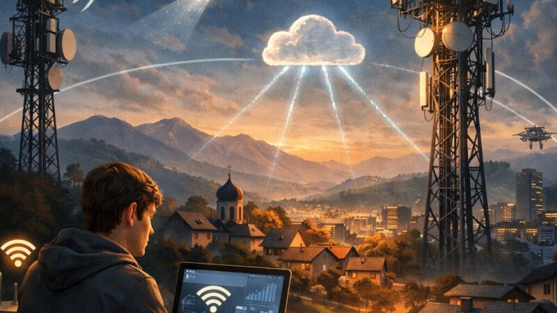 Analiza implementării Internetului în rețelele wireless din România