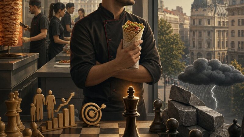 Analiza mediului de marketing al firmei Shaverma King: strategii și provocări