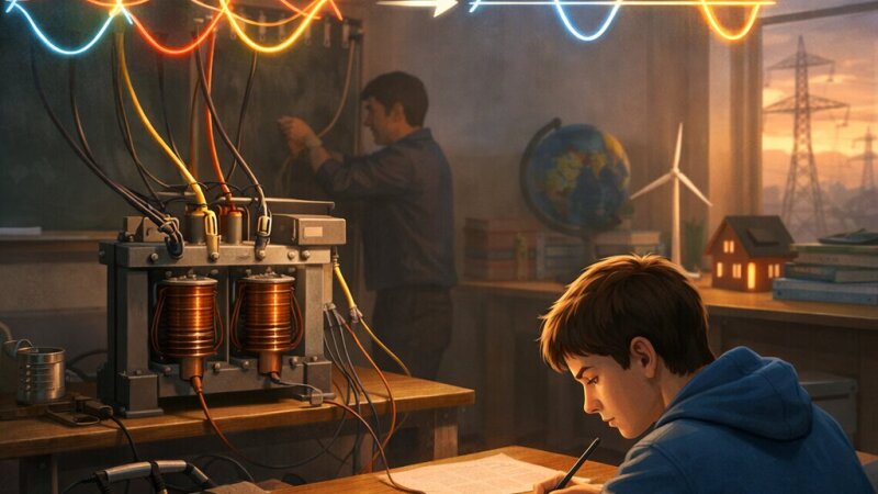 Analiza transformatoarelor pentru conversia sistemelor trifazate în bifazate