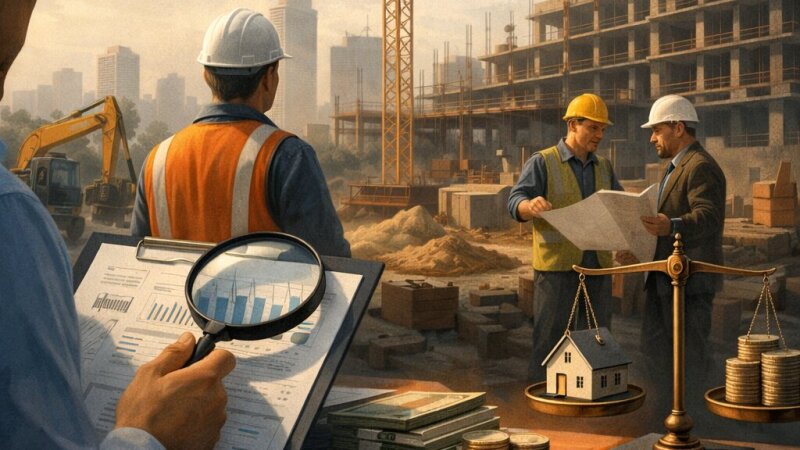 Audit financiar în construcții: importanță, provocări și aplicabilitate practică