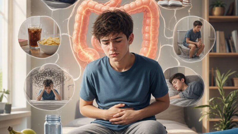 Constipația: cauze, simptome și prevenție la adolescenți