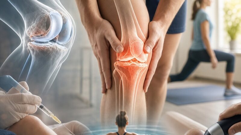 Cozartroza genunchiului: metode moderne pentru ameliorarea durerii și recuperare