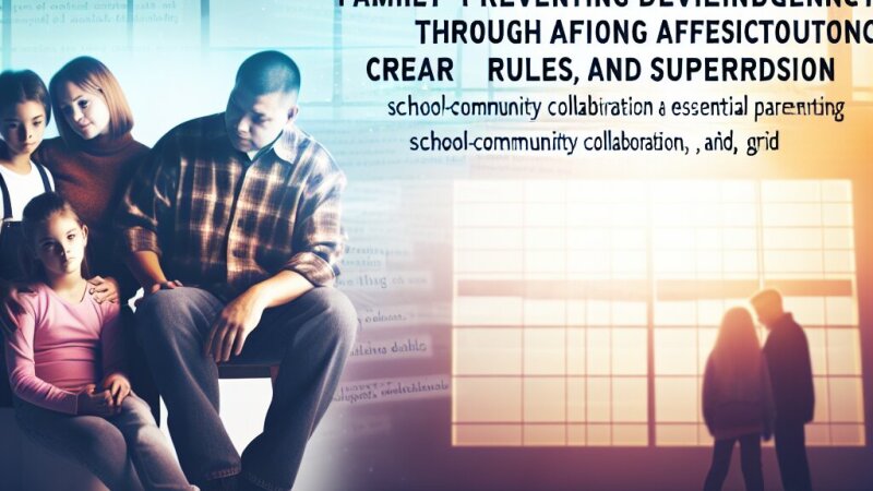 Cum poate familia să prevină delincvența juvenilă în România