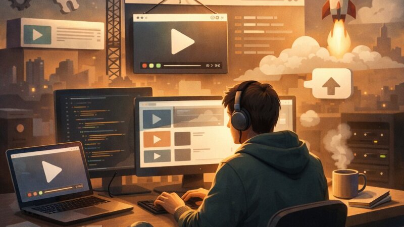 Cum se dezvoltă o platformă web pentru video-sharing: ghid complet