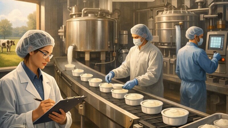 Cum se proiectează o secție modernă pentru producția brânzei cremă