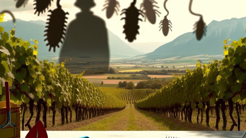 Dăunătorii viței-de-vie: identificare și metode de combatere