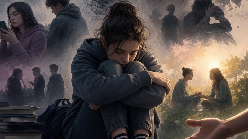 Depresia la adolescenți: cauze, efecte și semne de alarmă