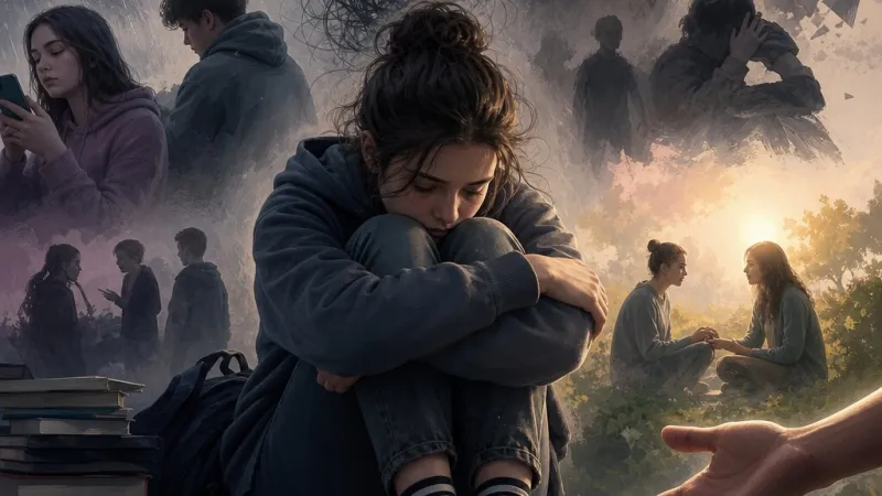 Depresia la adolescenți: cauze, efecte și semne de alarmă