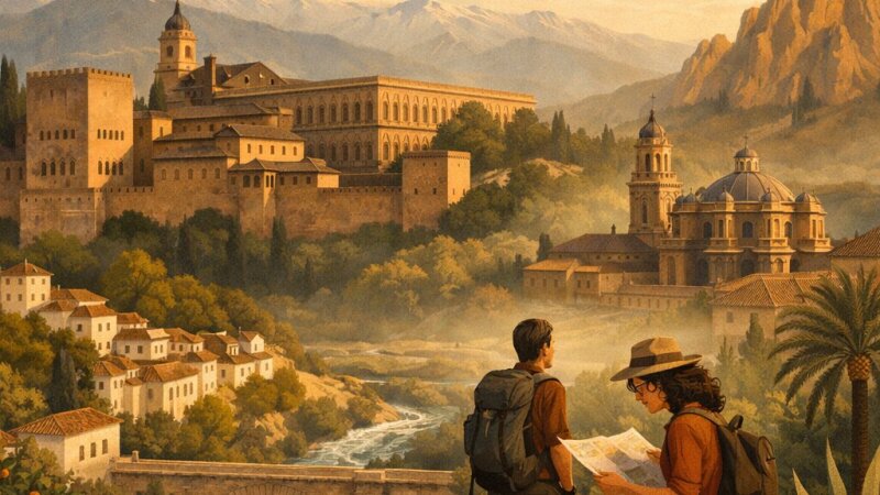 Descoperă Granada: Între istorie zbuciumată și peisaje de vis