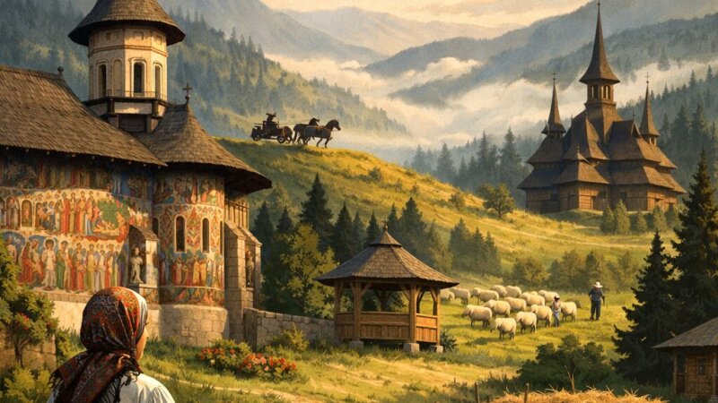 Descoperă turismul în Bucovina: patrimoniu cultural și peisaje naturale