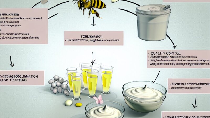 Dezvoltarea unui produs funcțional din iaurt cu polen de albine