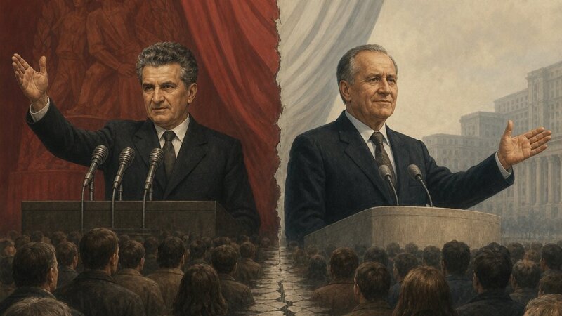 Discursul politic la Ceaușescu și Iliescu: continuități și diferențe