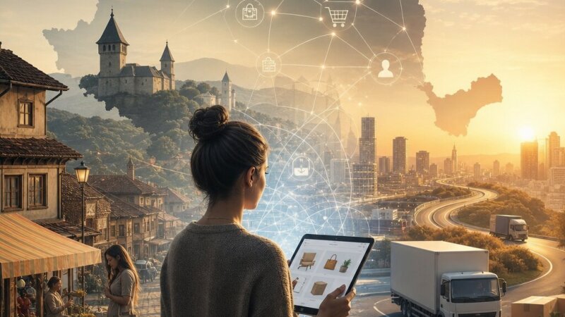 Evoluția comerțului electronic în România: oportunități și provocări