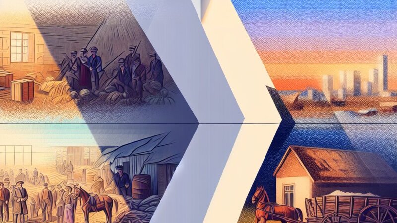 Evoluția comerțului interior și exterior în România până în Primul Război Mondial