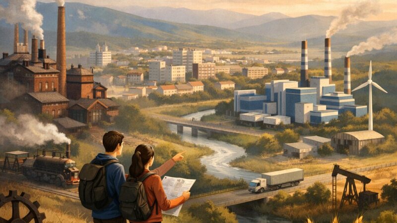 Evoluția industriei în municipiul Bacău: o privire geografică și economică