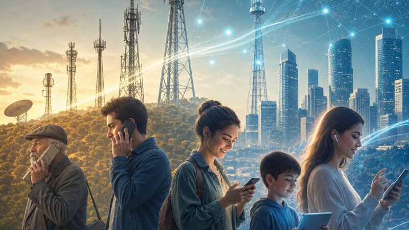 Evoluția rețelelor inteligente în telecomunicații