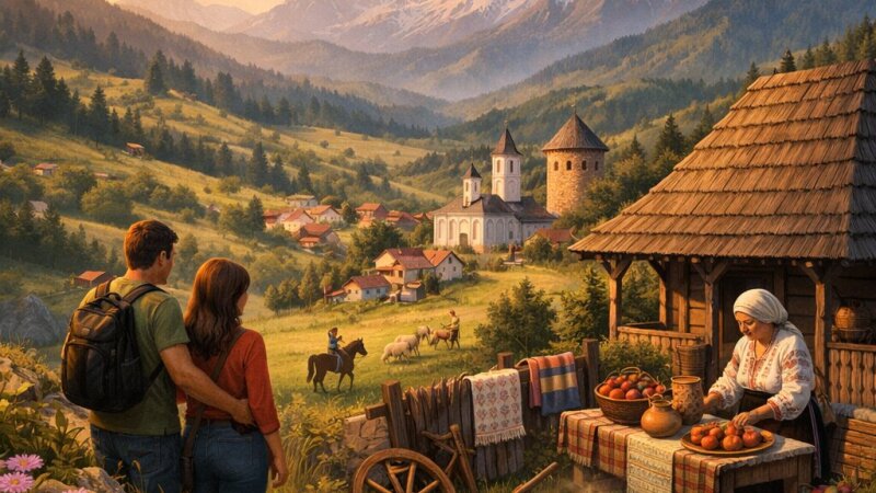 Explorarea potențialului turistic al Mușcelului din Argeș