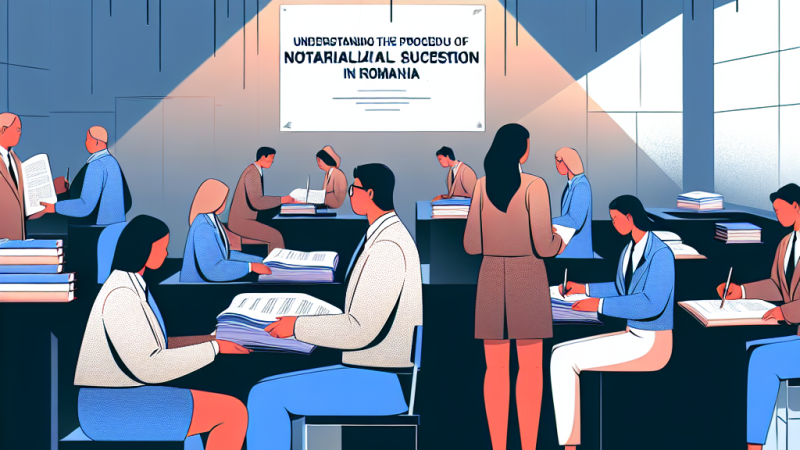 Ghid practic al succesiunii notariale în România