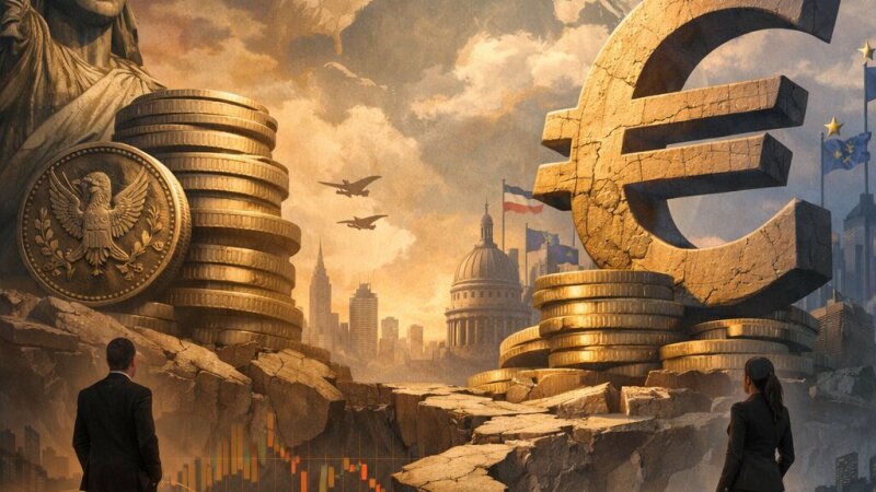 Impactul Competiției dintre Dolar și Euro asupra Economiei și Politicii Globale