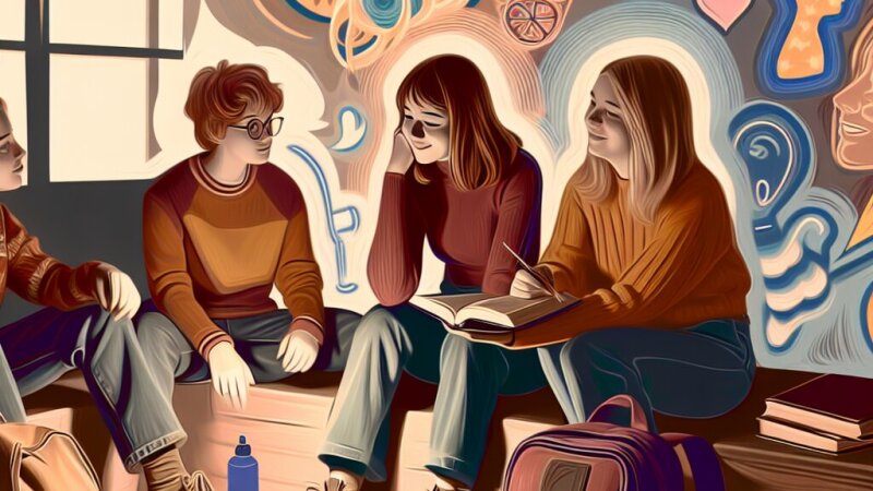 Importanța prieteniilor în viața unui adolescent: Text argumentativ cu introducere, cuprins și încheiere