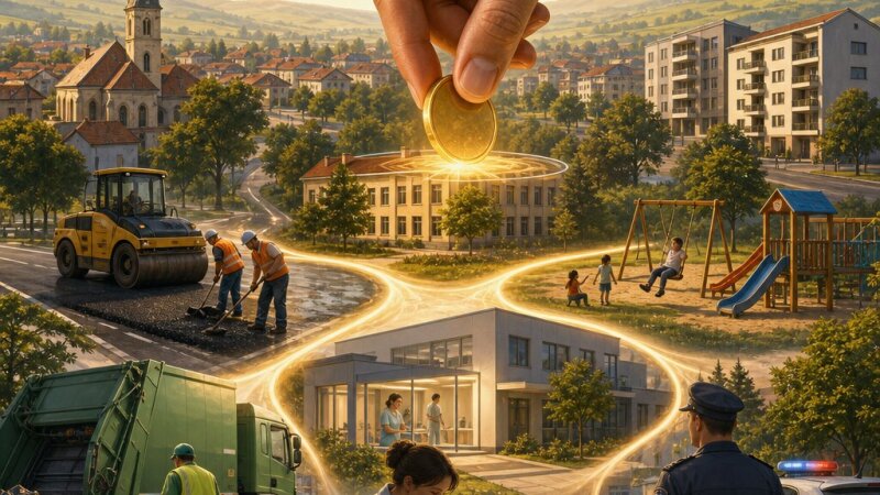 Impozitele și taxele locale: rolul lor în bugetele comunității