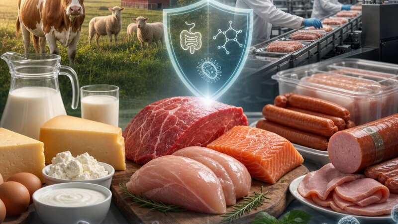 Influența procesării asupra calității alimentelor de origine animală