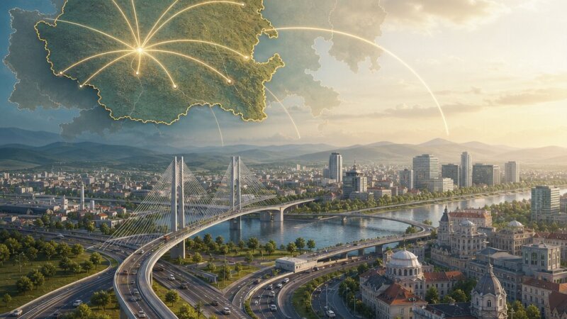 Internaționalizarea orașelor din România prin rețelele rutiere