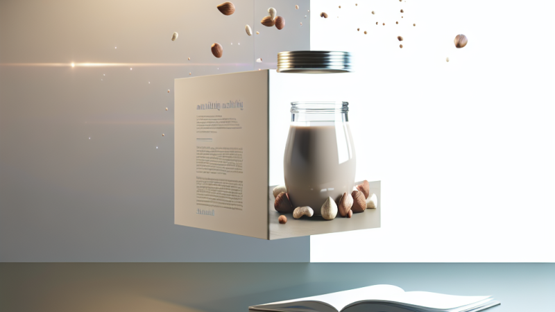 Laptele vegetal: alternative sănătoase și sustenabile pentru adolescenți