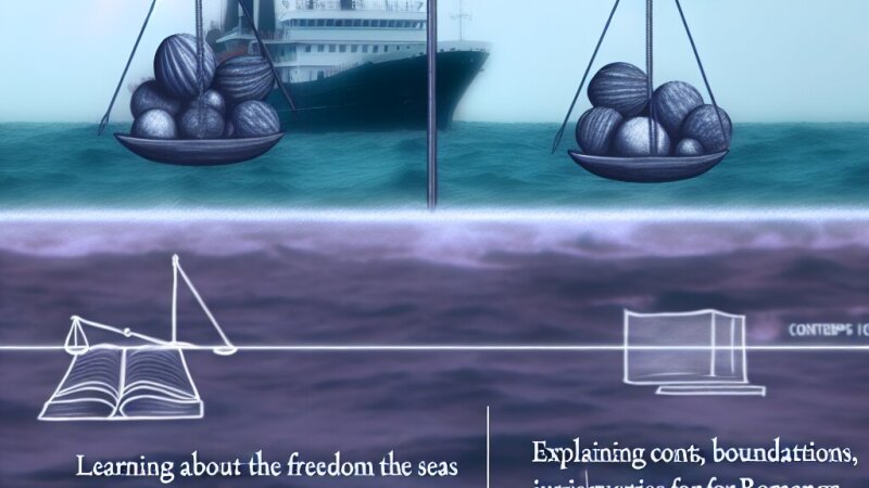 Libertatea mărilor: evoluție, reglementări juridice și provocări moderne