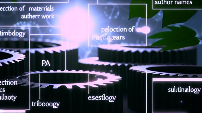 Materiale plastice pentru angrenaje: avantaje, limitări și aplicații