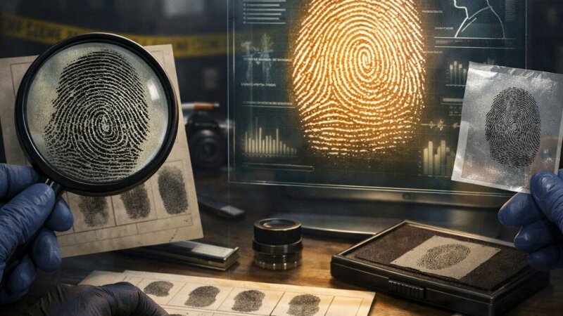 Metode și tehnici în investigarea dactiloscopică pentru identificare sigură
