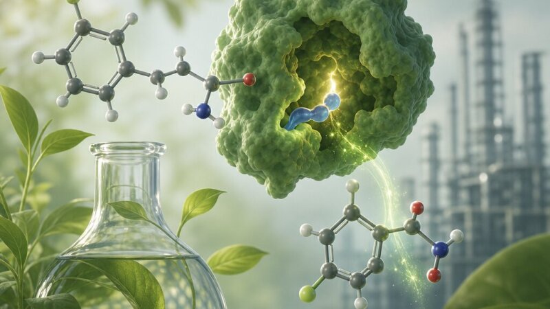 Obținerea enzimatică a L-fluorofenilalaninei