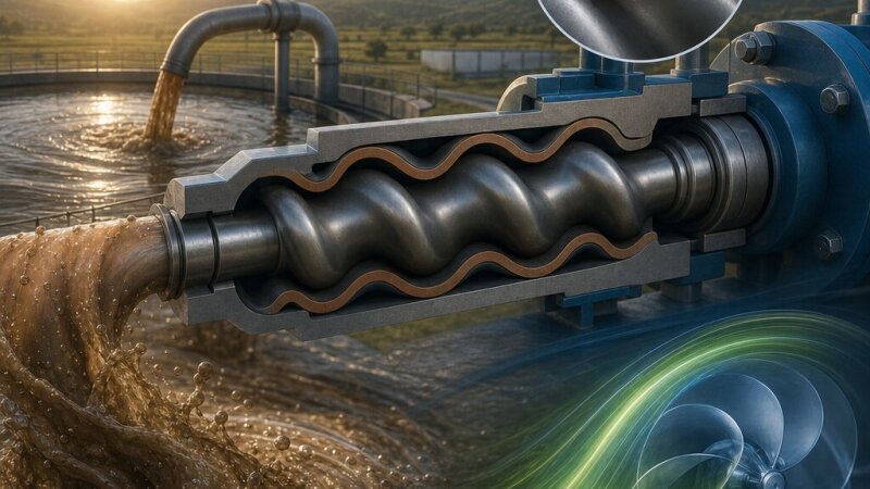 Pompele elicoidale: analiza extracției și etanșarea rotor-stator