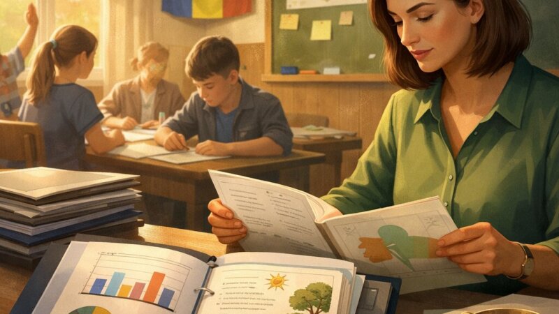 Portofoliu de evaluare finală în școală: metode și gestionarea clasei