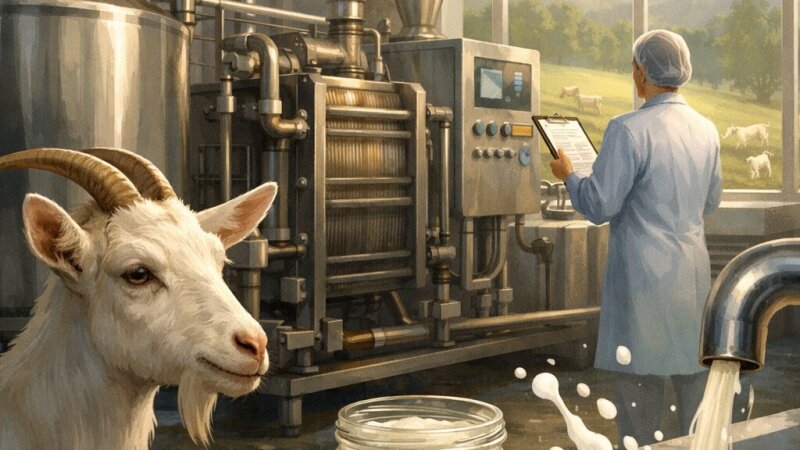 Proiectarea unei stații de pasteurizare pentru iaurt de capră cu capacitatea de 600 l/oră