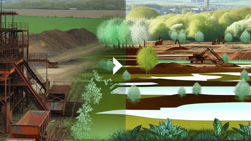 Reconversia siturilor miniere abandonate în spații verzi pentru comunități