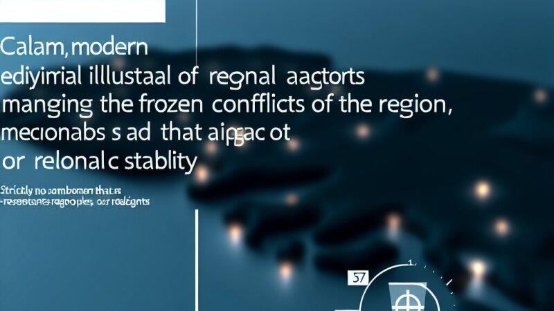 Rolul actorilor regionali în soluționarea conflictelor înghețate din zona Mării Negre