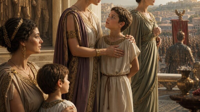 Rolul soțiilor și mamelor în primele patru dinastii imperiale romane