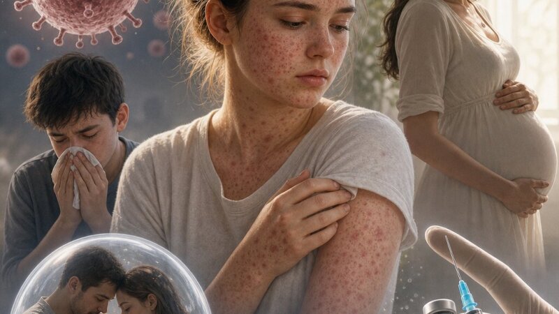 Rubeola: cauze, simptome, riscuri și prevenție prin vaccinare