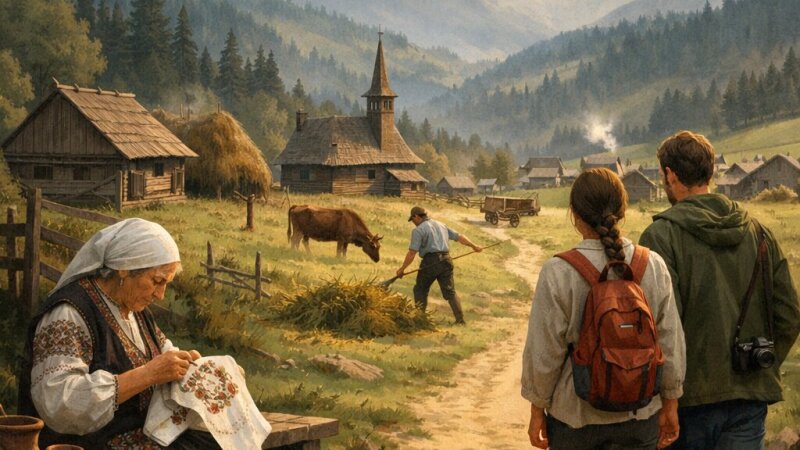 Turism rural în România: exemplul autentic al Obcinelor Bucovinei