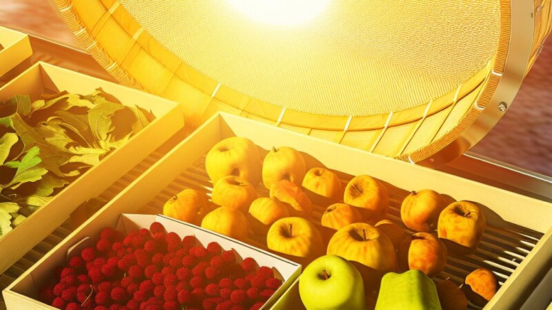 Uscător solar pentru fructe și legume: soluție eficientă și sustenabilă